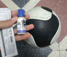 Minha bola furou na primeira semana, graças a Deus o Cola Bola salvou.